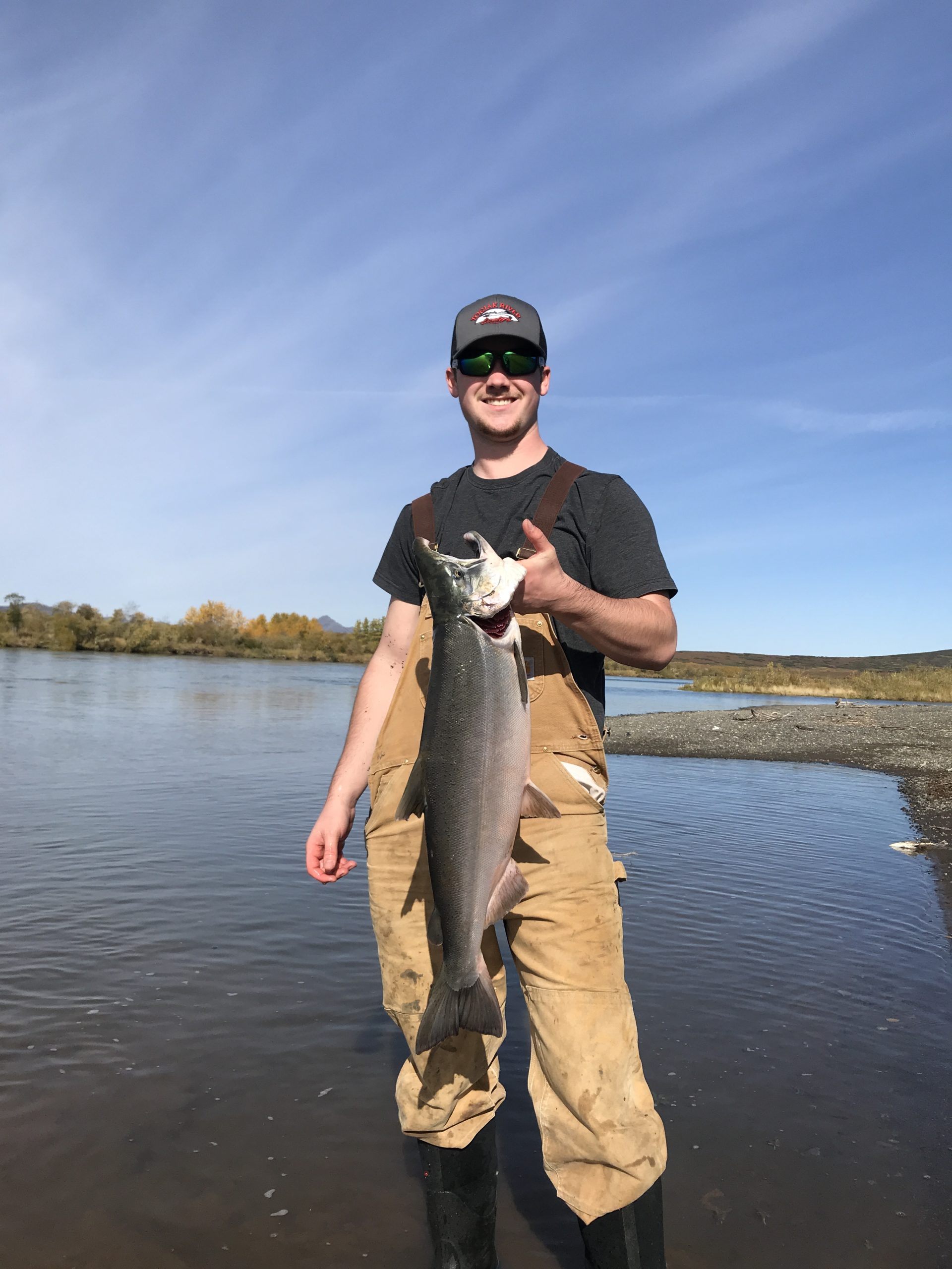 Bead Fishing For Silver Salmon In Alaska - Becharof Lodge On The